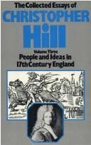 Tapa de People and Ideas in 17th Century England (Collected Essays of Christopher Hill)