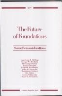 Tapa de The Future of Foundations
