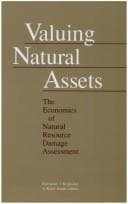 Tapa de Valuing natural assets