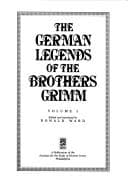 Tapa de The German legends of the Brothers Grimm