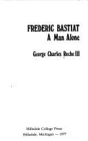 Tapa de Frederic Bastiat; a man alone