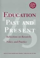 Tapa de Education past and present