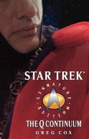 Tapa de Star Trek - The Q Continuum