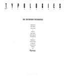 Tapa de Typologies