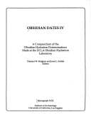 Tapa de Obsidian dates