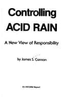 Tapa de Controlling Acid Rain