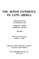 Tapa de The Jewish experience in Latin America