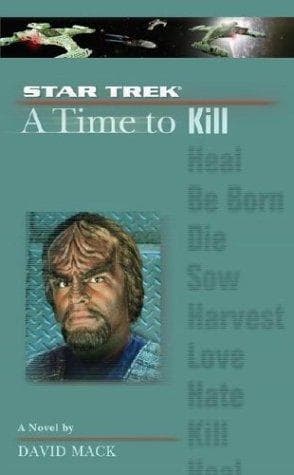 Tapa de Star Trek The Next Generation - A Time to Kill