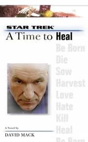 Tapa de Star Trek The Next Generation - A Time to Heal
