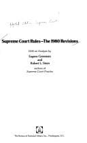 Tapa de Rules of the Supreme Court of the United States