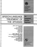 Tapa de Speech/language treatment of the aphasias