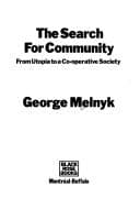Tapa de The search for community