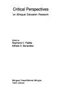 Tapa de Critical perspectives on bilingual education research
