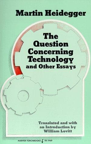 Tapa de The question concerning technology, and other essays