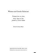 Tapa de Women and Gender Relations: Perspectives on Asia