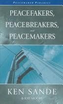 Tapa de Peacefakers Peacebreakers and Peacemakers Parables