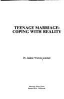 Tapa de Teenage Marriage Coping With Reality