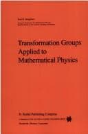 Tapa de Transformation Groups Applied to Mathematical Physics