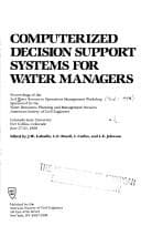 Tapa de Computerized decision support systems for water managers