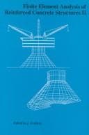 Tapa de Finite Element Analysis of Reinforced Concrete Structures II