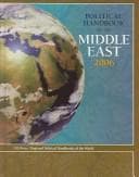 Tapa de Political handbook of the Middle East 2006