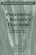 Tapa de Preparing a Nation's Teachers
