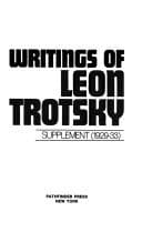 Tapa de Writings of Leon Trotsky