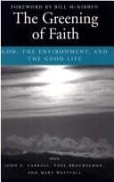 Tapa de The Greening of Faith