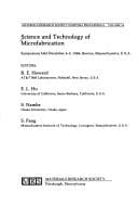 Tapa de Science and Technology of Microfabrication