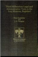 Tapa de Third-Millennium Legal and Administrative Texts in the Iraq Museum, Baghdad (Mesopotamian Civilizations, 4)
