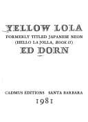Tapa de Yellow Lola