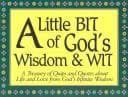 Tapa de A little bit of God's wisdom & wit