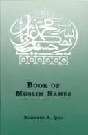 Tapa de Book of Muslim Names