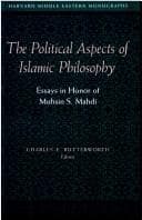 Tapa de The Political aspects of Islamic philosophy