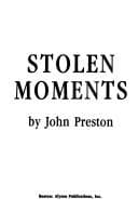 Tapa de Stolen Moments (Mission of Alex Kane)