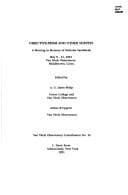 Tapa de Objective-prism and other surveys