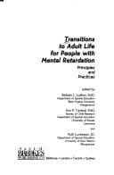 Tapa de Transitions to adult life for people with mental retardation