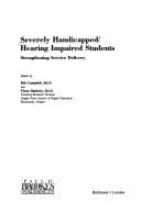 Tapa de Severely handicapped/hearing impaired students