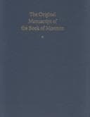 Tapa de Book of Mormon critical text