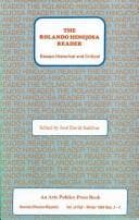 Tapa de The Rolando Hinojosa reader
