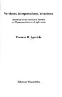 Tapa de Versiones, Interpretaciones, Creadiones