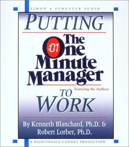 Tapa de Putting The One Minute Manager To Work