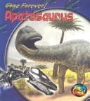 Tapa de Apatosaurus (Gone Forever!)