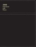 Tapa de Inspirational Daily Planner 2008 (black)