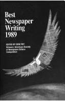 Tapa de Best Newspaper Writing, 1989 (Best Newspaper Writing)