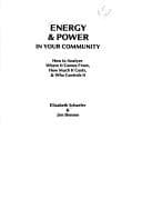 Tapa de Energy & power in your community