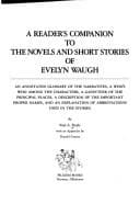 Tapa de A reader's companion to the novels and short stories of Evelyn Waugh