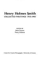 Tapa de Henry Holmes Smith