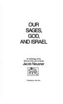 Tapa de Our Sages, God, and Israel