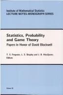 Tapa de Statistics, probability, and game theory